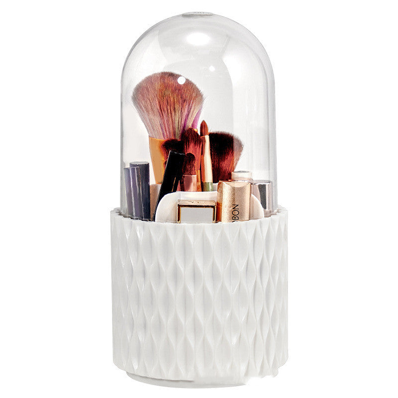 360 Rotating Makeup Brush Storage